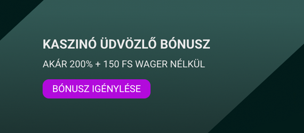 Üdvözlő bónusz csomag, ingyenes pörgetés